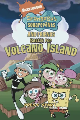 Nicktoons - Battle for Volcano Island (USA) screen shot title